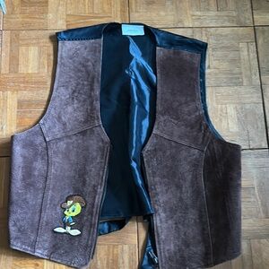 Vintage 1996 Looney Tunes TWEETY Bird Vest